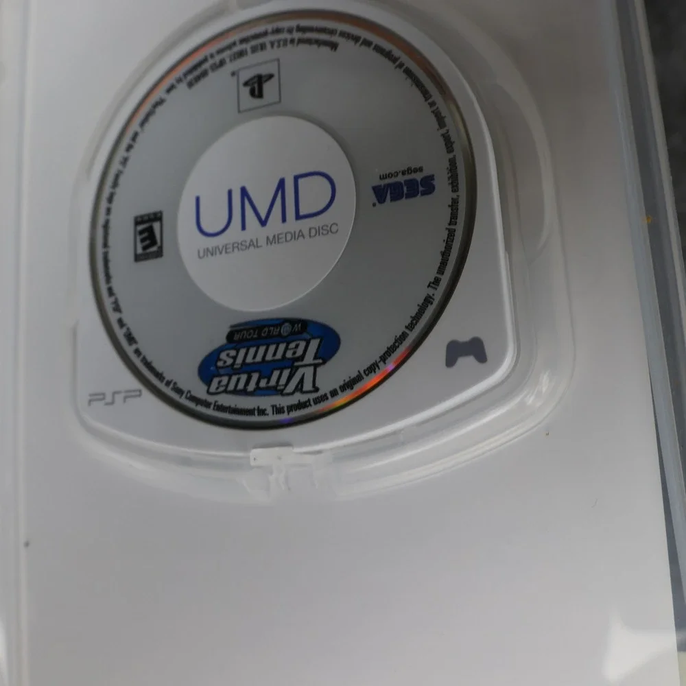 Virtua Tennis: World Tour Sony PSP Game SEGA E NTSC-U/C 2005 CIB Tennis Sports